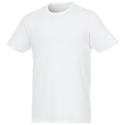 Jade Short Sleeve Men'S Grs Recycled T-Shirt - White