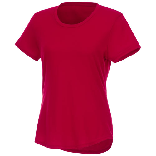 Jade Short Sleeve Women'S Grs Recycled T-Shirt - Red