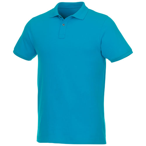 Beryl Short Sleeve Men'S Gots Organic Grs Recycled Polo - Nxt Blue