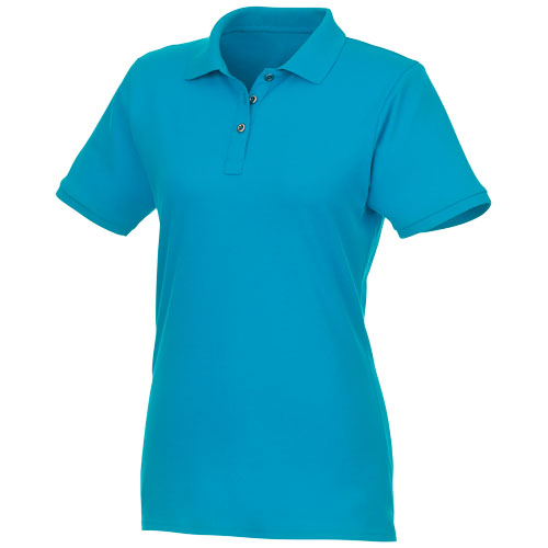 Beryl Short Sleeve Women'S Gots Organic Grs Recycled Polo - Nxt Blue
