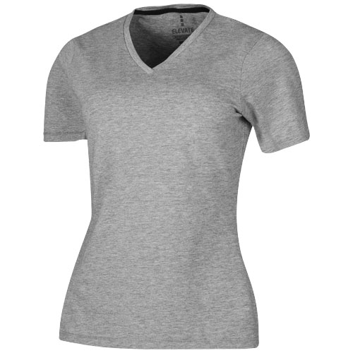 Kawartha Short Sleeve Women'S Organic T-Shirt - Grey Melange