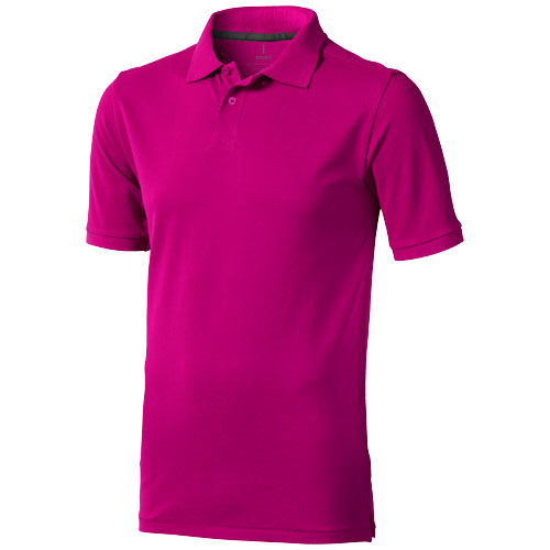 Calgary Short Sleeve Men'S Polo - Magenta