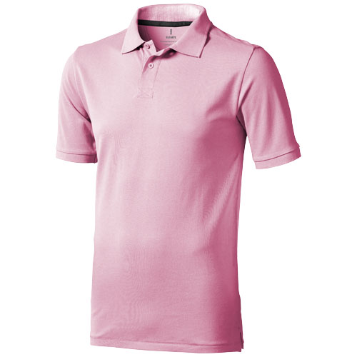 Calgary Short Sleeve Men'S Polo - Light Pink