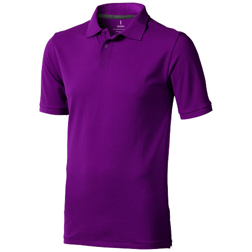 Calgary Short Sleeve Men'S Polo - Plum