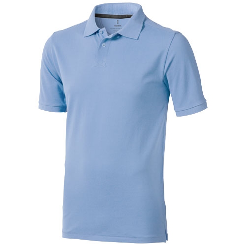 Calgary Short Sleeve Men'S Polo - Light Blue