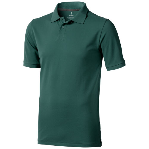 Calgary Short Sleeve Men'S Polo - Forest Green