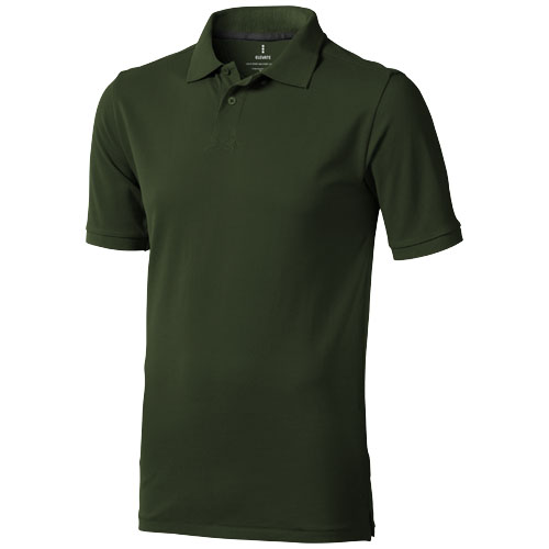 Calgary Short Sleeve Men'S Polo - Army Green