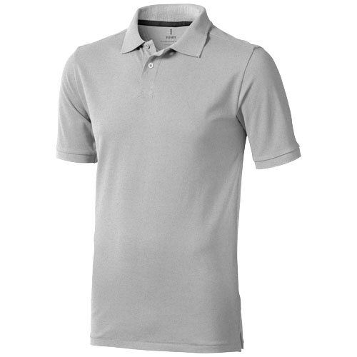 Calgary Short Sleeve Men'S Polo - Grey Melange