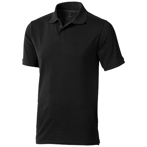 Calgary Short Sleeve Men'S Polo - Black