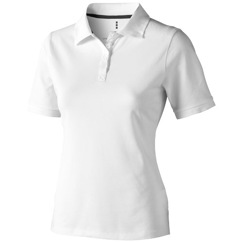 Calgary Short Sleeve Women'S Polo - White