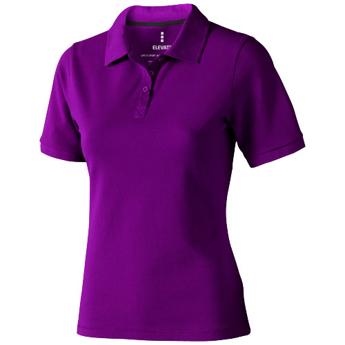 Calgary Short Sleeve Women'S Polo - Plum