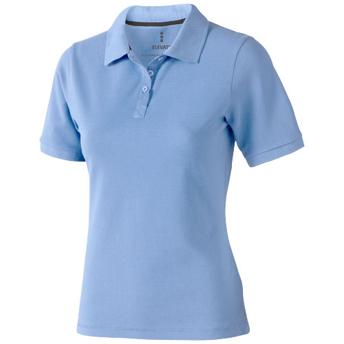 Calgary Short Sleeve Women'S Polo - Light Blue