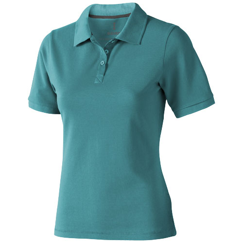Calgary Short Sleeve Women'S Polo - Aqua