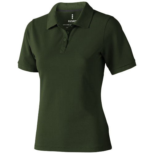 Calgary Short Sleeve Women'S Polo - Army Green