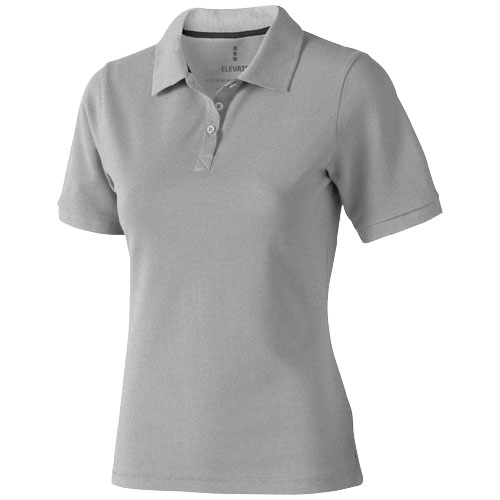 Calgary Short Sleeve Women'S Polo - Grey Melange