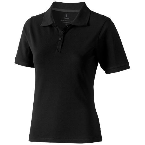 Calgary Short Sleeve Women'S Polo - Black