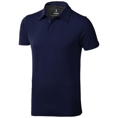Markham Short Sleeve Men'S Stretch Polo - Navy