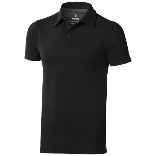 Markham Short Sleeve Men'S Stretch Polo - Black