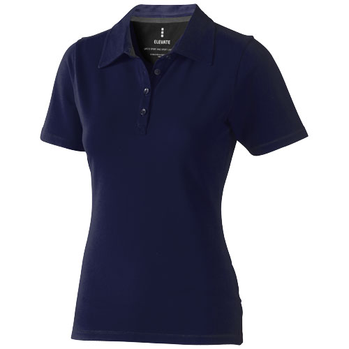 Markham Short Sleeve Women'S Stretch Polo - Navy