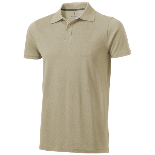 Seller Short Sleeve Men'S Polo - Khaki