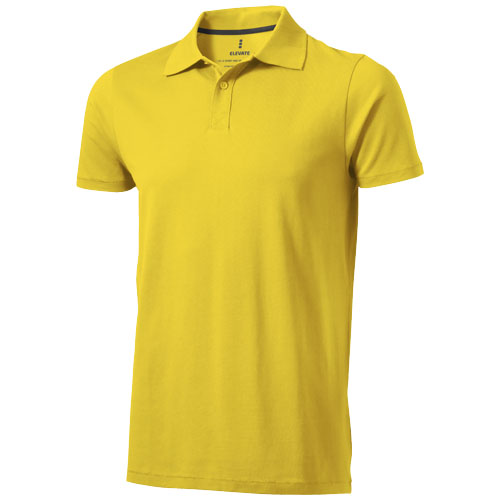 Seller Short Sleeve Men'S Polo - Yellow