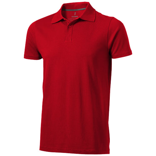 Seller Short Sleeve Men'S Polo - Red