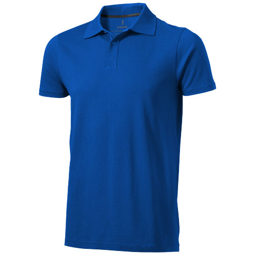 Seller Short Sleeve Men'S Polo - Blue