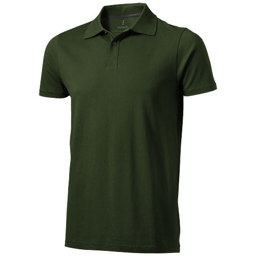 Seller Short Sleeve Men'S Polo - Army Green