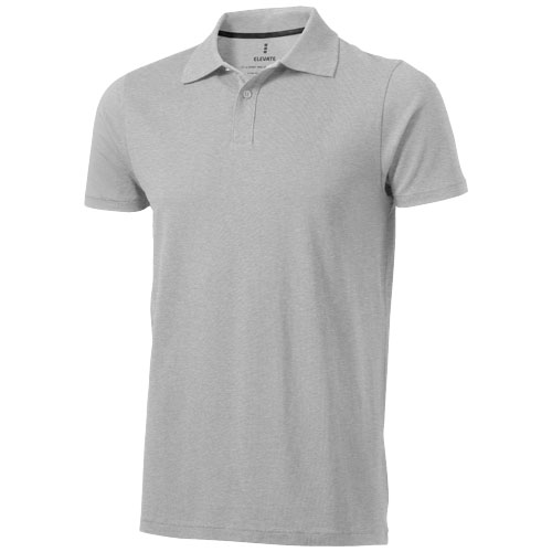 Seller Short Sleeve Men'S Polo - Grey Melange
