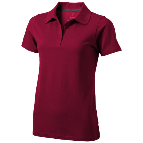 Seller Short Sleeve Women'S Polo - Burgundy