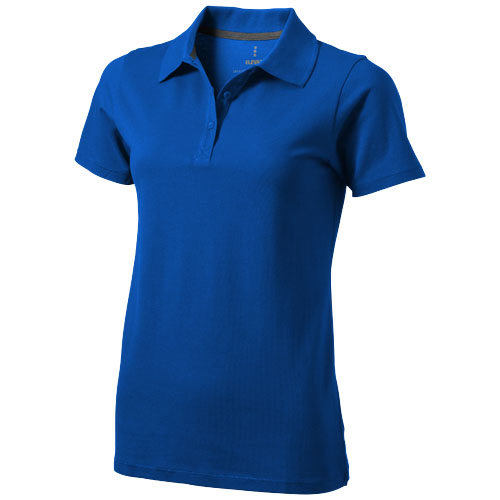 Seller Short Sleeve Women'S Polo - Blue
