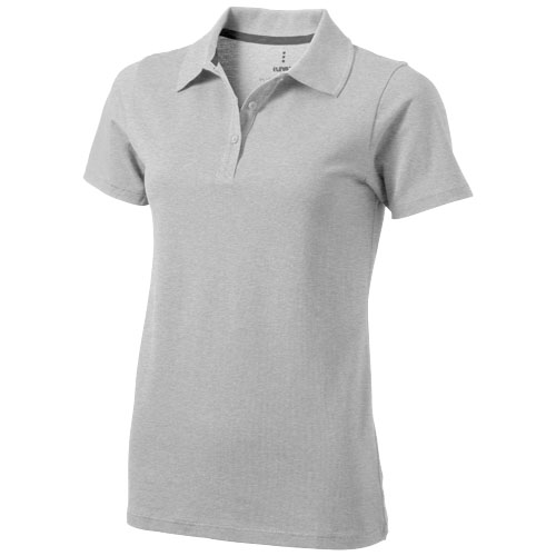 Seller Short Sleeve Women'S Polo - Grey Melange