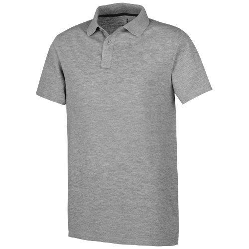 Primus Short Sleeve Men'S Polo - Grey Melange