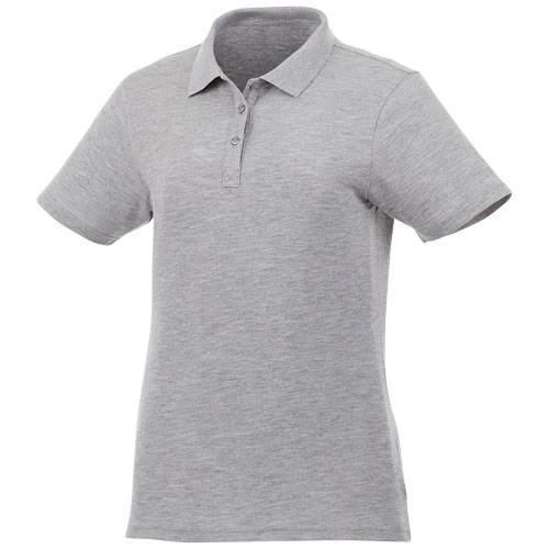 Liberty Short Sleeve Women'S Polo - Heather Grey