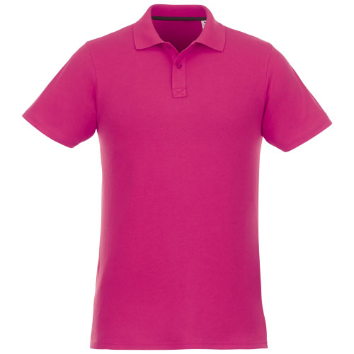 Helios Short Sleeve Men'S Polo - Magenta