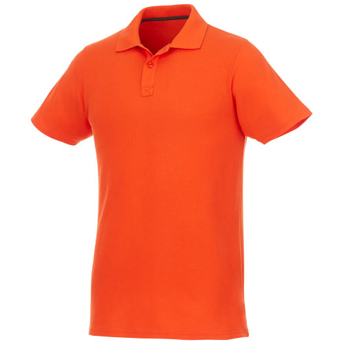Helios Short Sleeve Men'S Polo - Orange