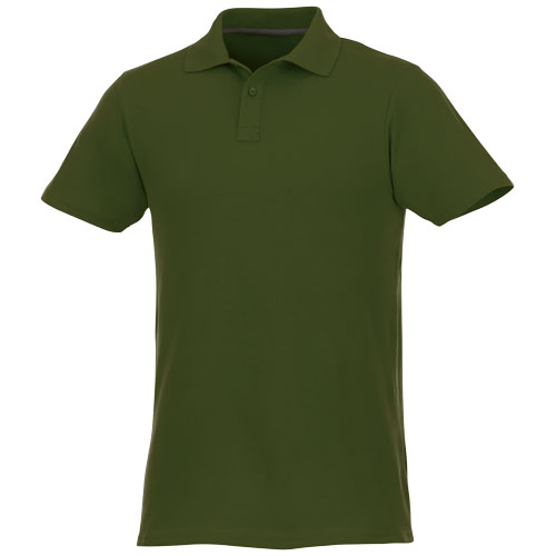 Helios Short Sleeve Men'S Polo - Army Green