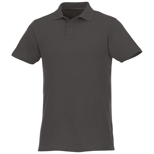 Helios Short Sleeve Men'S Polo - Storm Grey