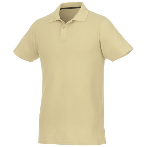 Helios Short Sleeve Men'S Polo - Light Grey