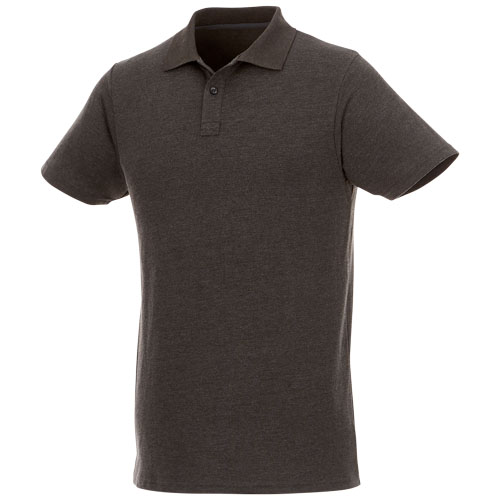 Helios Short Sleeve Men'S Polo - Charcoal
