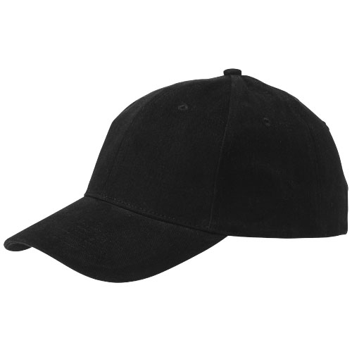 Bryson 6 Panel Cap - Black