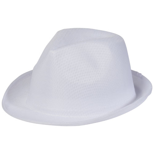 Trilby Hat - White