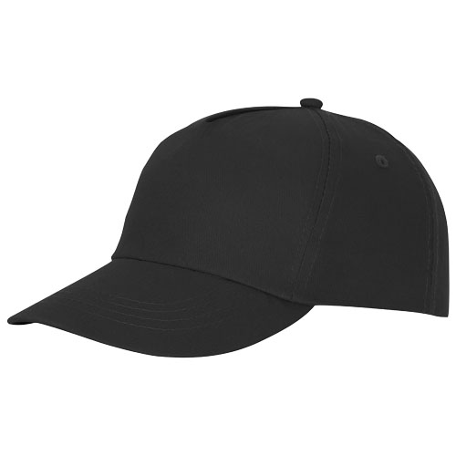 Feniks 5 Panel Cap - Black