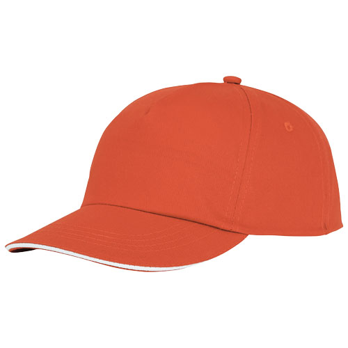 Styx 5 Panel Sandwich Cap - Orange