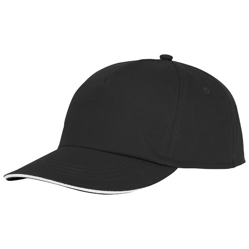 Styx 5 Panel Sandwich Cap - Black