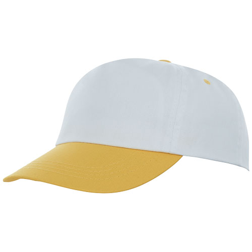 Icarus 5 Panel Duotone Cap - Yellow, White