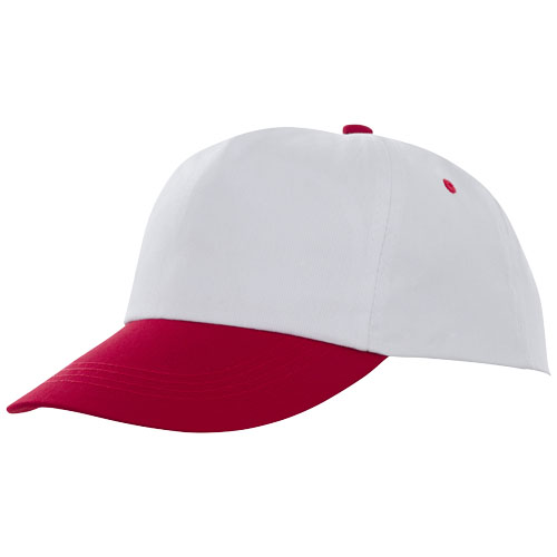 Icarus 5 Panel Duotone Cap - Red, White