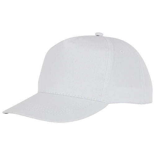 Hades 5 Panel Cap - White