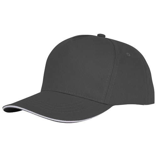 Ceto 5 Panel Sandwich Cap - Storm Grey
