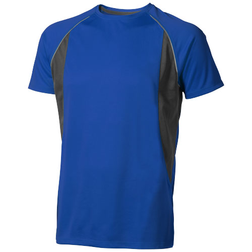 Quebec Short Sleeve Men'S Cool Fit T-Shirt - Blue, Anthracite